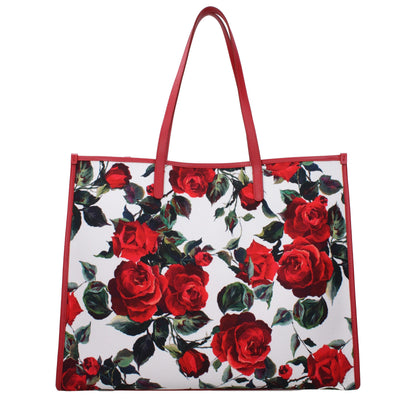 Dolce & Gabbana Red Fabric Shoulder Bag