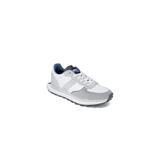 Blauer Gray Leather Athletic Sneakers
