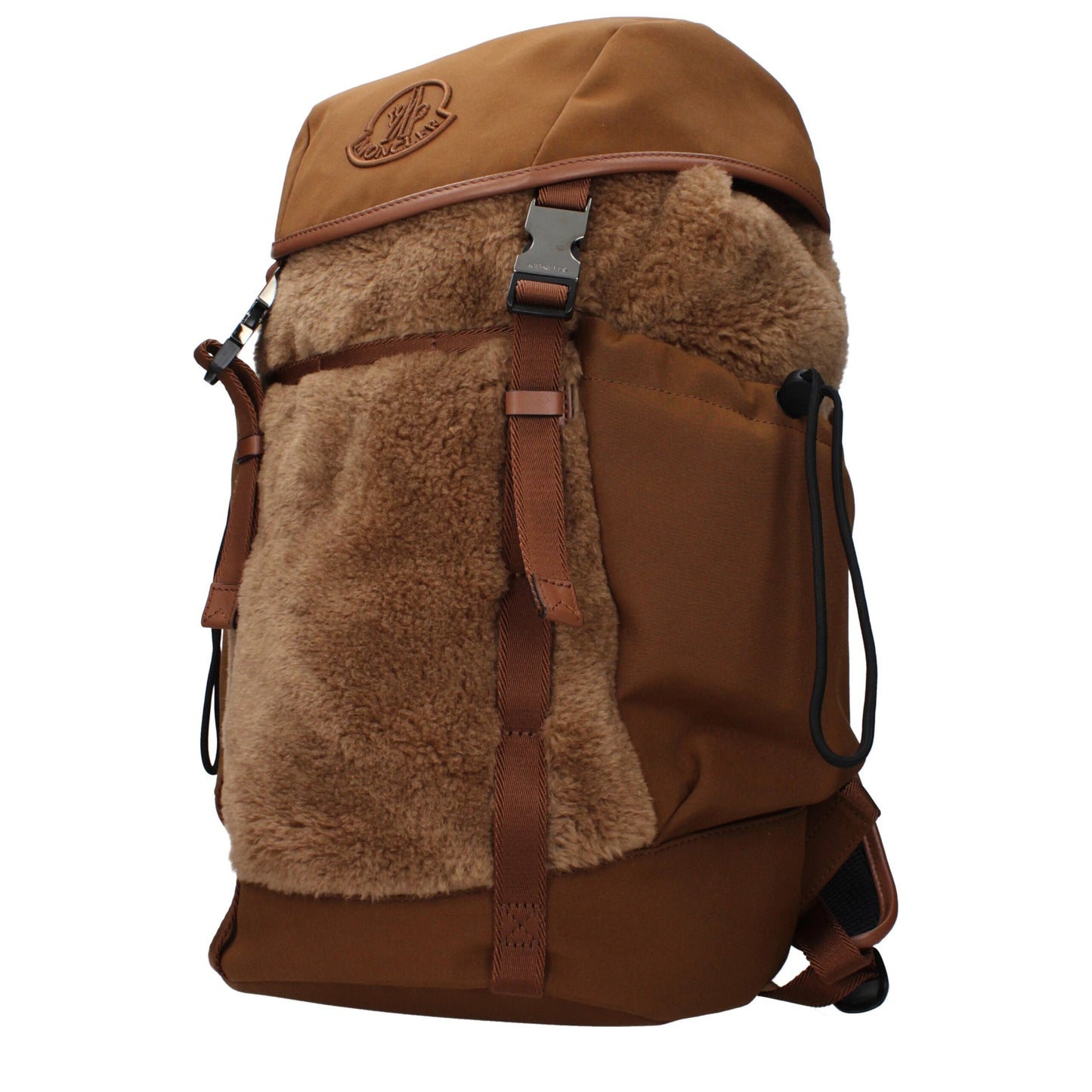Moncler Brown Fabric Backpack