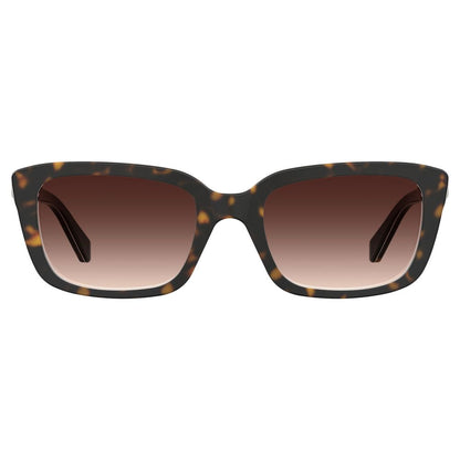 Love Moschino Brown Acetate Sunglasses