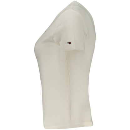Tommy Hilfiger White Cotton Women's T-Shirt