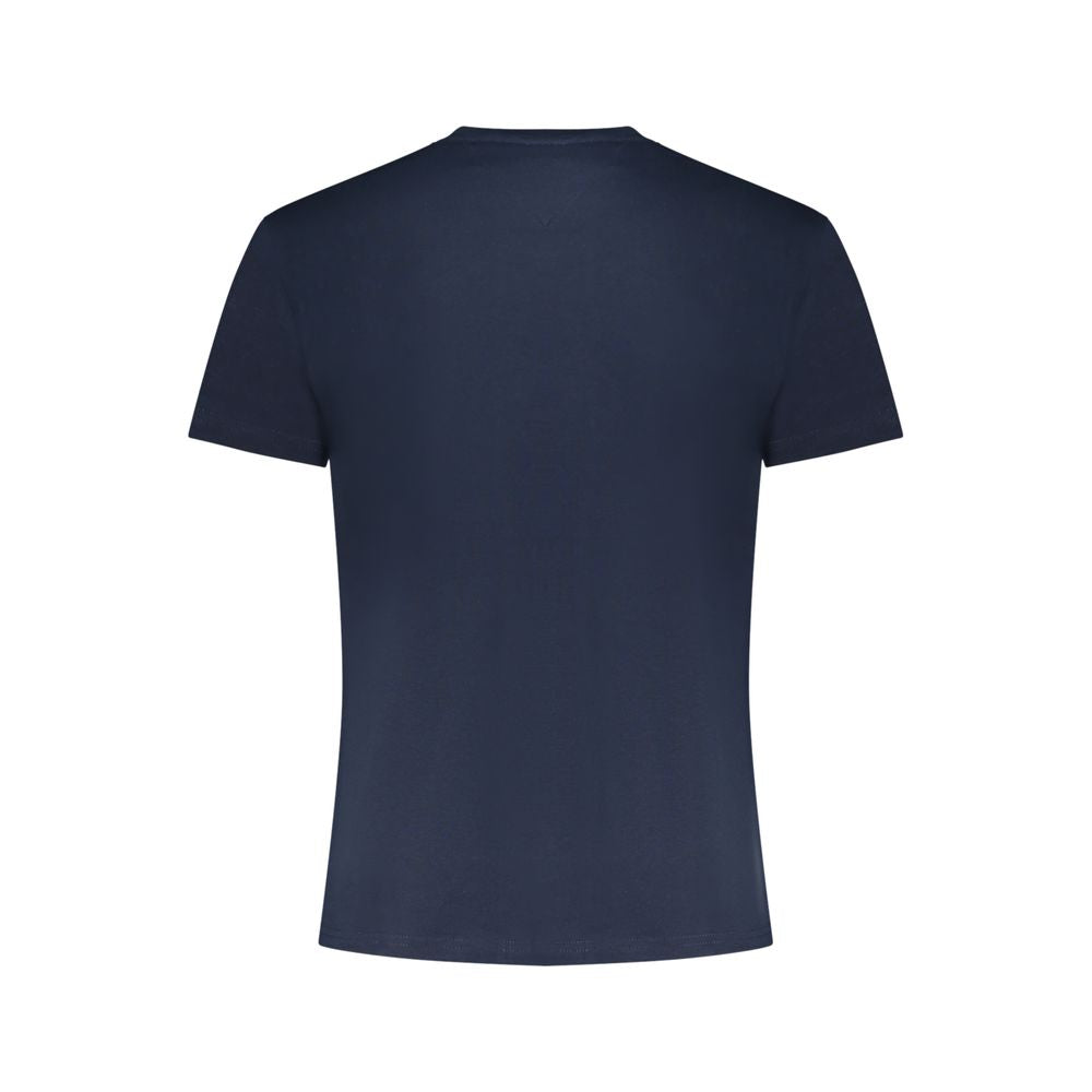 Tommy Hilfiger Blue Cotton Men T-Shirt