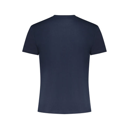 Tommy Hilfiger Blue Cotton Men T-Shirt
