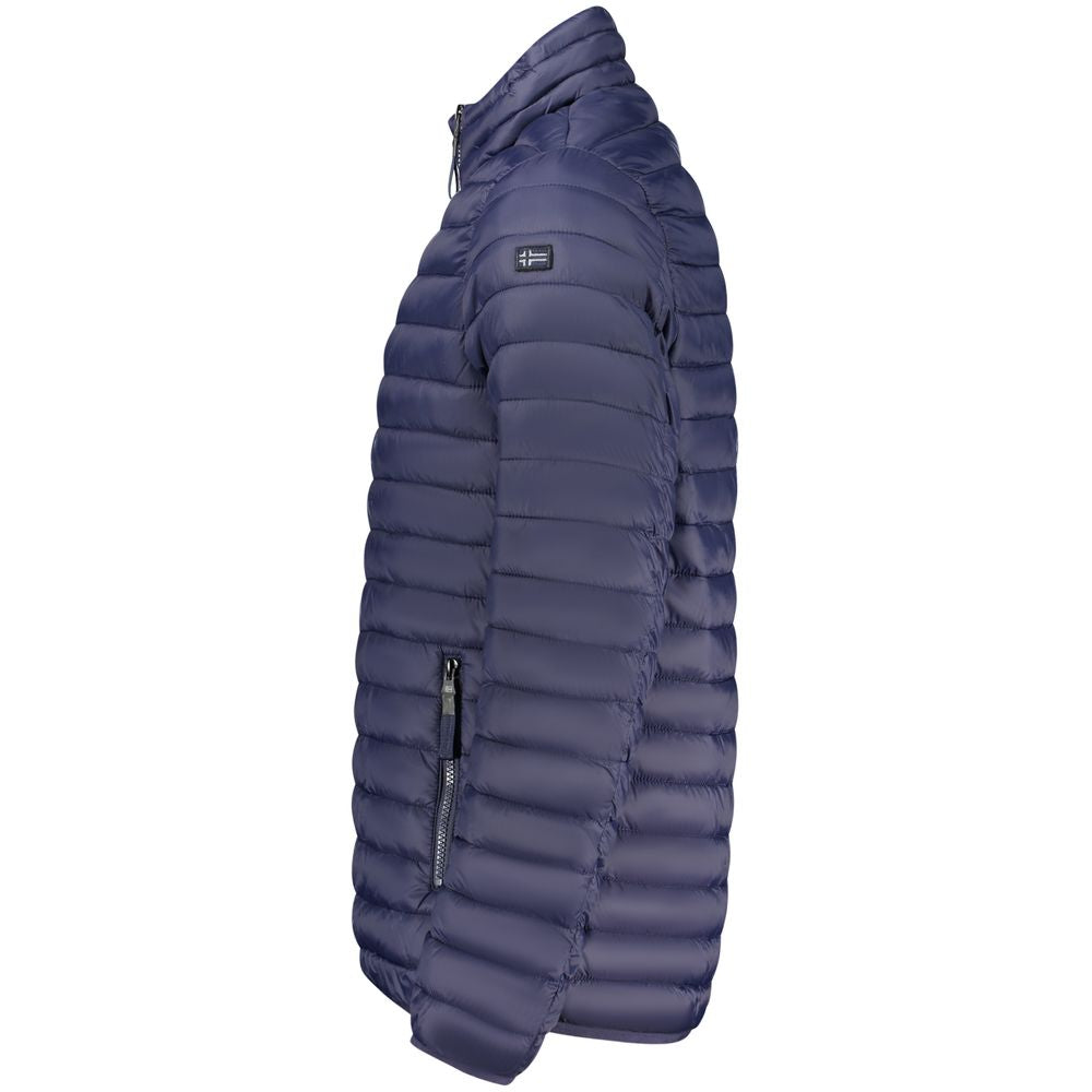 Norwegen 1963 Blaue Polyamid Herrenjacke