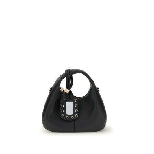 Ganni Black Recycled Polyester Handbag