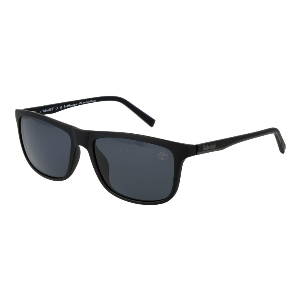 Timberland Black Stainless Steel Sunglasses