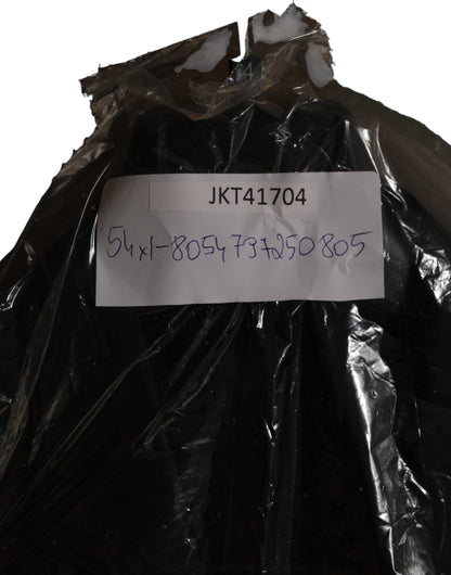 Dolce & Gabbana Black MARTINI Single Breasted Jacket Blazer