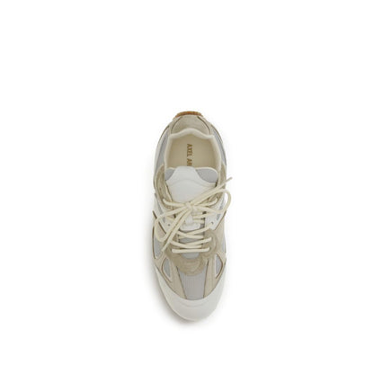 Axel Arigato Cream Calf Leather Bos Taurus Low Top Sneakers