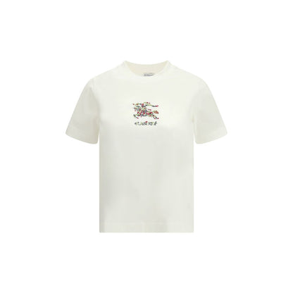 Burberry White Cotton T-Shirt