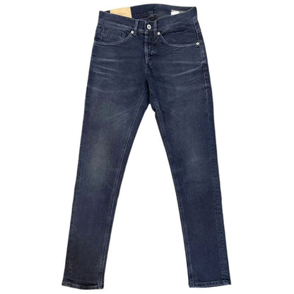 Dondup Blue Cotton Slim Fit Jeans