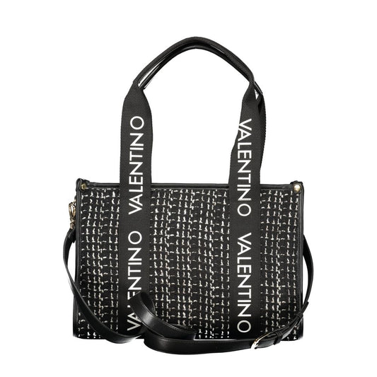 Mario Valentino Black Polyester Women Bag