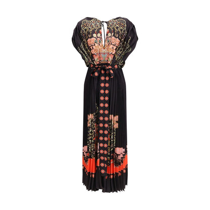 La Double J Multicolor Polyester Casual Dress